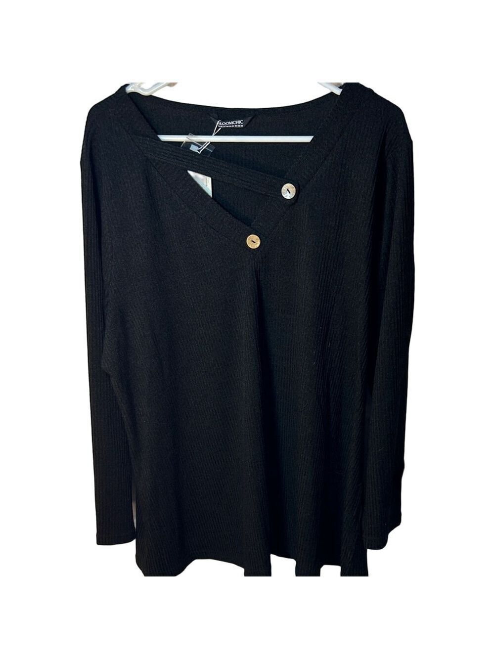 Bloomchic black knit sweater size 18-20